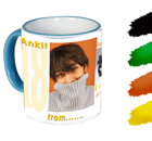 Fringe color Fotomugs - MUG-FC